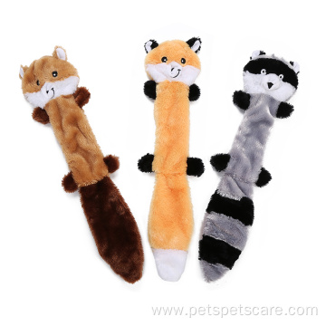 Skinny No Stuffing squeaky plush toys bite resistant